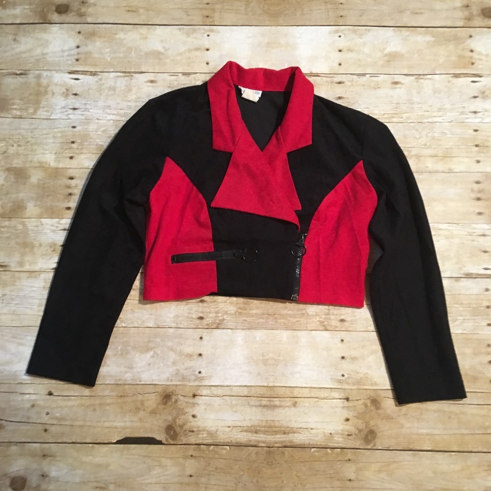Vintage 80s cropped blazer